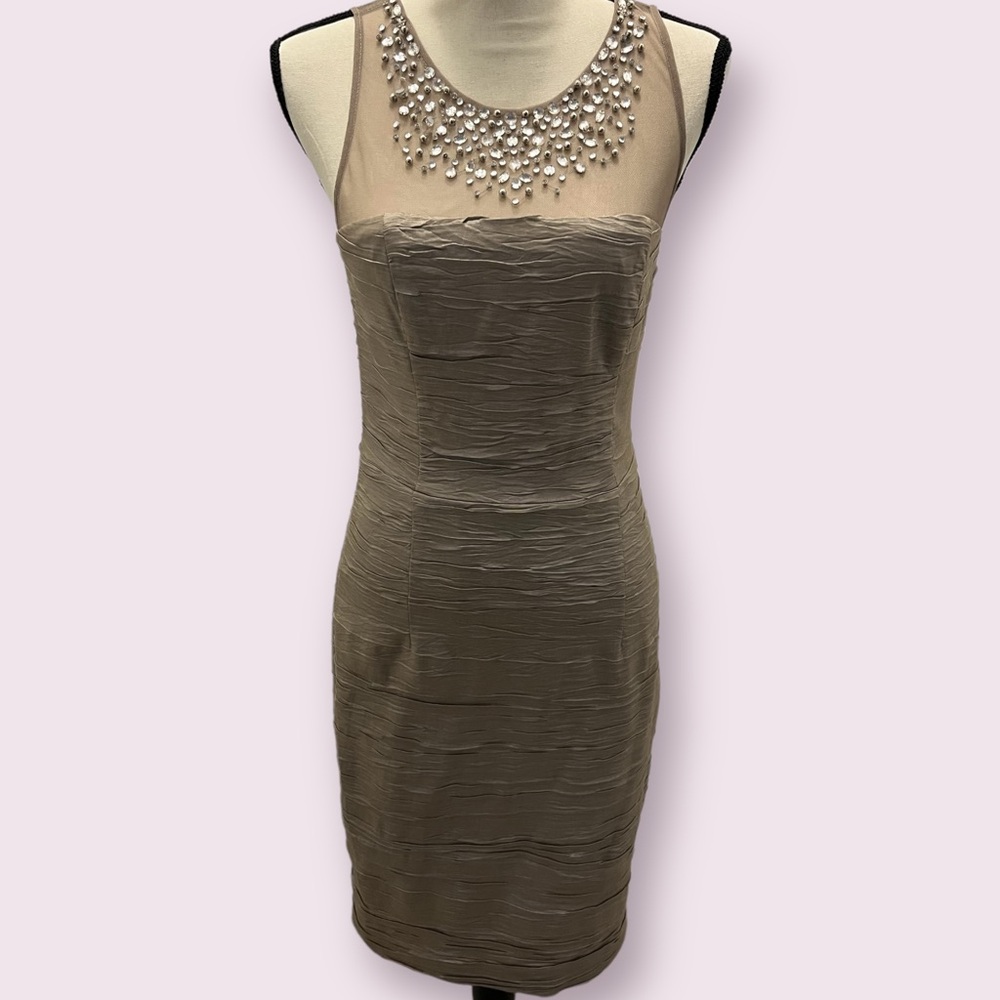Embellished cocktail dress